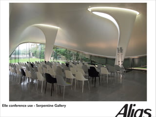 Elle conference use - Serpentine Gallery

 
