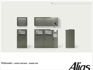 McDonald’s - como terrace - waste set

 