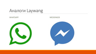 Аналоги Laywang
WHATSAPP MESSENGER
 