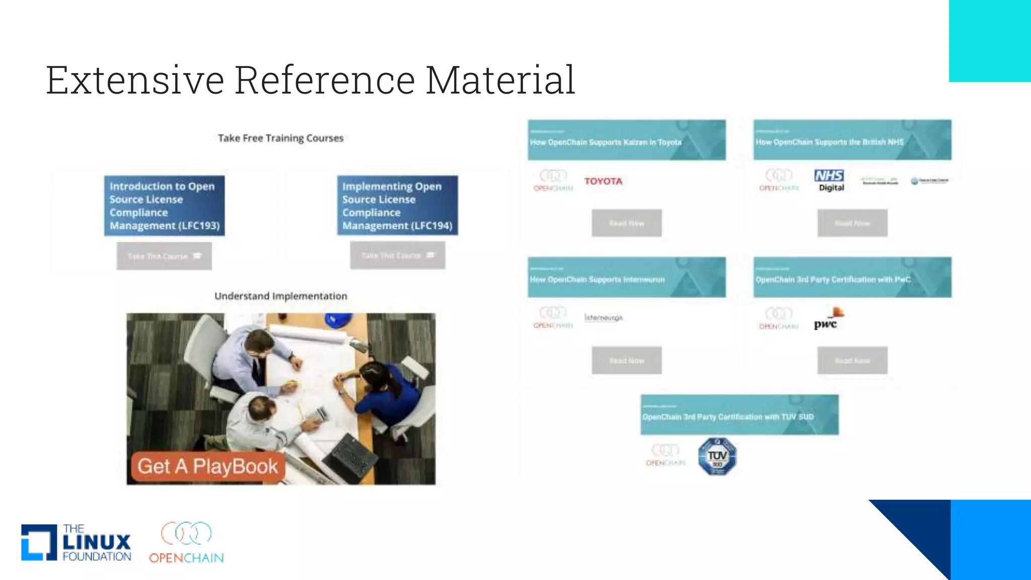 Extensive Reference Material