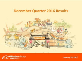Alibaba group announces december quarter 2016 results