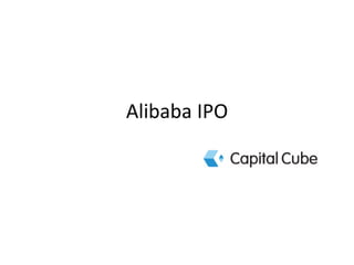 Alibaba IPO 
 