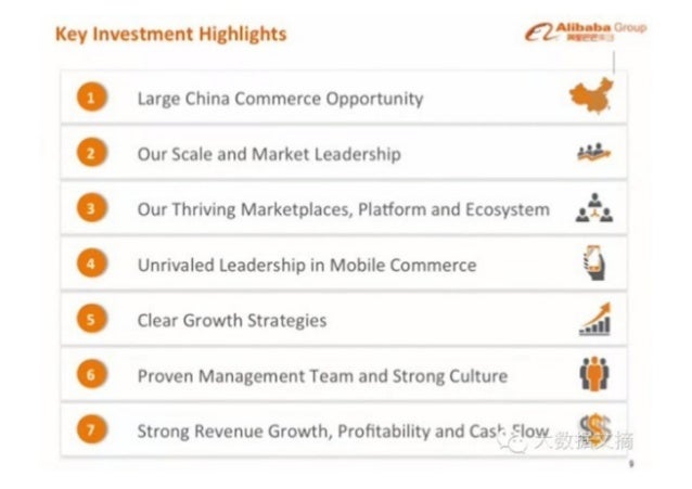 Alibaba ipo roadshow ppt