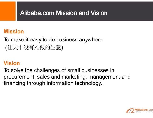 Alibaba Vision | alibaba vision and mission Alibaba Vision | alibaba vision and mission