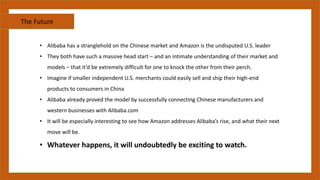 Alibaba vs amazon future | PDF