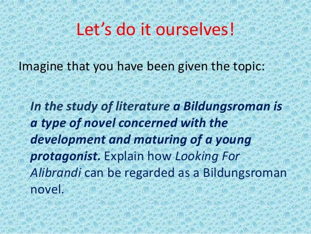 Looking for alibrandi essay