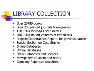 A Library Presetation For Accrediatation Visit | PPT