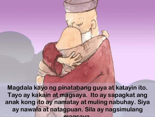 Parabula ng Alibughang Anak Parabula ng Alibughang Anak