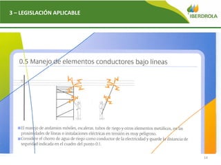 14
3 – LEGISLACIÓN APLICABLE
 