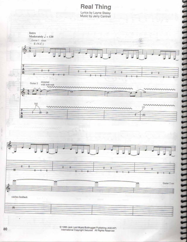 Alice In Chains Facelift Docfoc Com Pdf