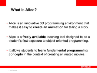 Get to know Alice3 | PPTX