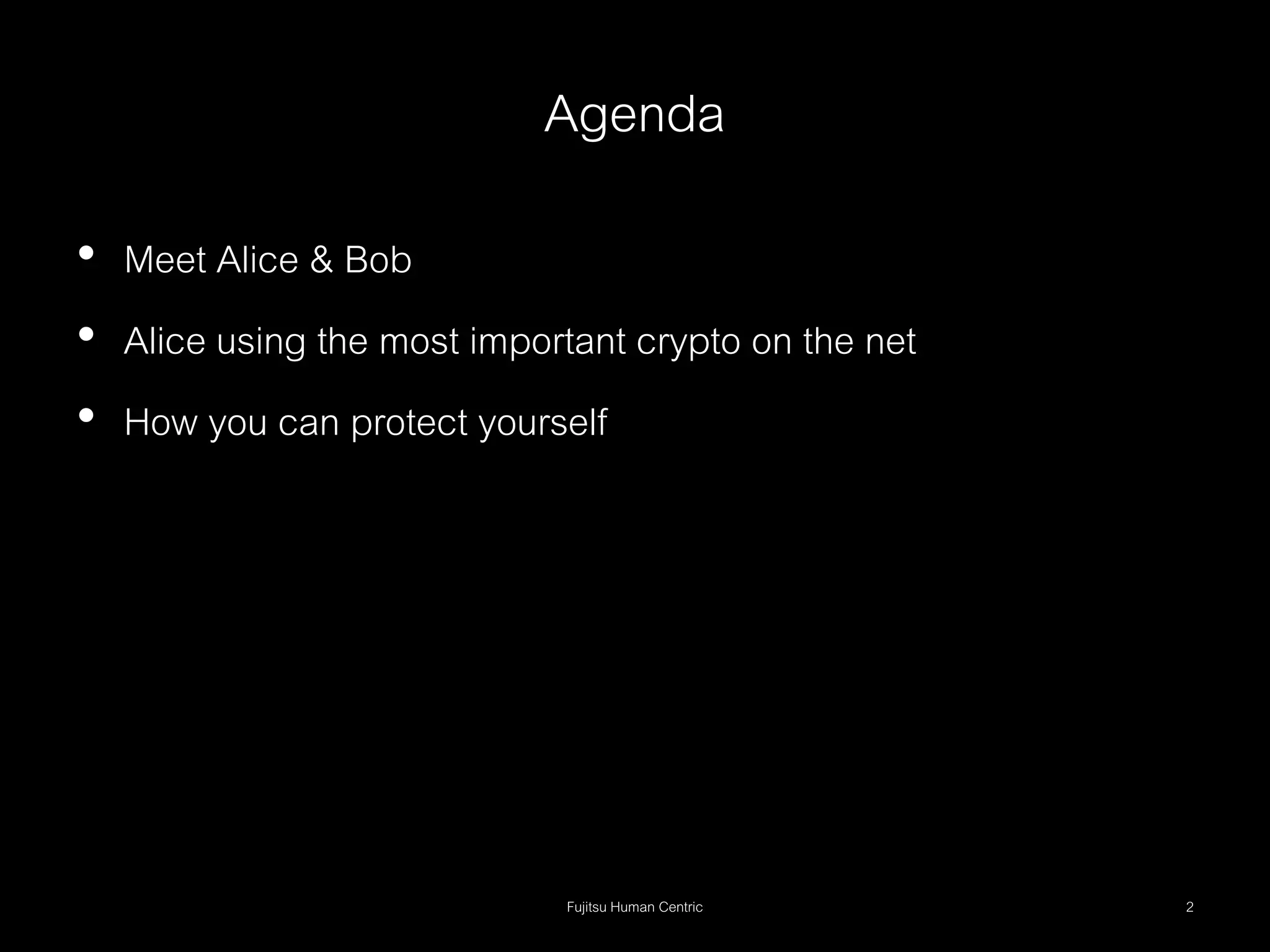 Alice and bob: Love & the most important crypto on the net | PPTX