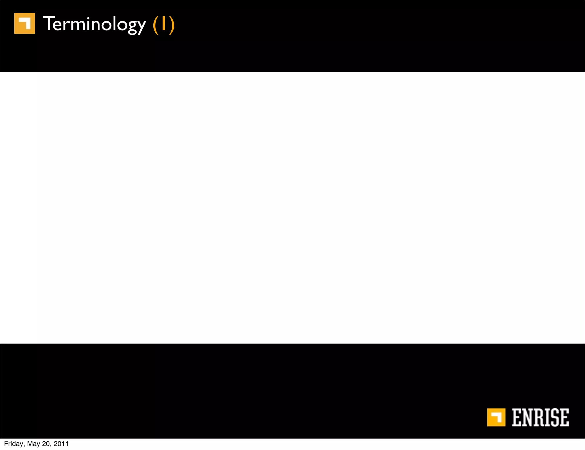 Terminology (1)




Friday, May 20, 2011
 