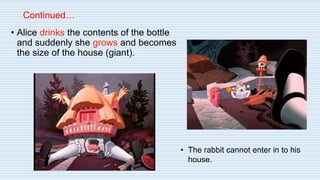 Alice chapters 3 & 4 | PPTX