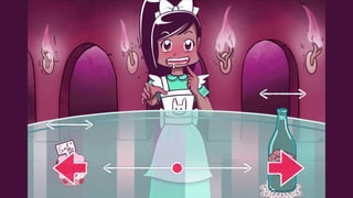 // When the cake or runs out...
nommingCake.onfinish = endGame;
drinking.onfinish = endGame;
// ...or Alice reaches the end of her
animation
aliceChange.onfinish = endGame;
// When the cake or runs out...
animation.onfinish = endGame;
drinking.onfinish = endGame;
// ...or Alice reaches the end of her
animation
aliceChange.onfinish = endGame;
// When the cake or runs out...
nommingCake.onfinish = endGame;
drinking.onfinish = endGame;
// ...or Alice reaches the end of her
animation
aliceChange.onfinish = endGame;
 