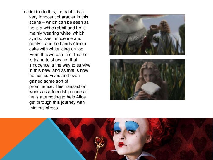 an analysis of alice wonderland Analysis of alice in wonderland adulthood in wonderland a journey begins with a single step it may be an african safari, a rocket to the moon, or even a voyage around the world whatever the adventure, it must start somewhere it could begin with a leap of faith, a glint of hope, or just a flicker of curiosity. an analysis of alice wonderland Analysis of alice in wonderland adulthood in wonderland a journey begins with a single step it may be an african safari, a rocket to the moon, or even a voyage around the world whatever the adventure, it must start somewhere it could begin with a leap of faith, a glint of hope, or just a flicker of curiosity.