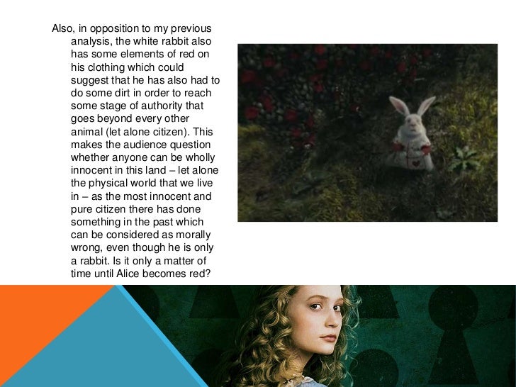 Alice in wonderland analysis essay Alice in wonderland analysis essay image