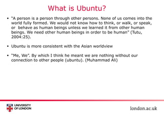 Ubuntu Mentoring | PPT
