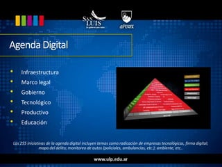 Agenda DigitalInfraestructura