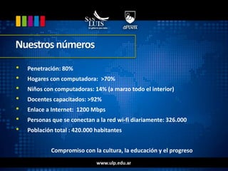 EducaciónLas 255 iniciativas de la agenda digital incluyen temas como radicación de empresas tecnológicas, firma digital; mapa del delito; monitoreo de autos (policiales, ambulancias, etc.); ambiente, etc..