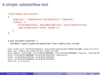 Introduction to Validateflow (GStreamer Conference 2019) | PDF
