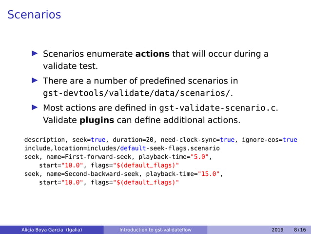 Introduction to Validateflow (GStreamer Conference 2019) | PDF