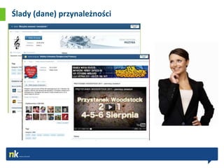 Ślady (dane) przynależności
 