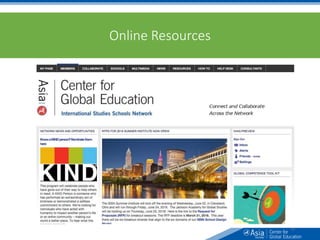Online Resources
14
 