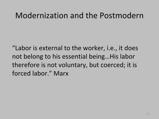 “Dehumanization is object-directed
when people are regarded as less than
human for purposes of profit,
exploitation, and manipulation.”
(Simon, 1995)
 