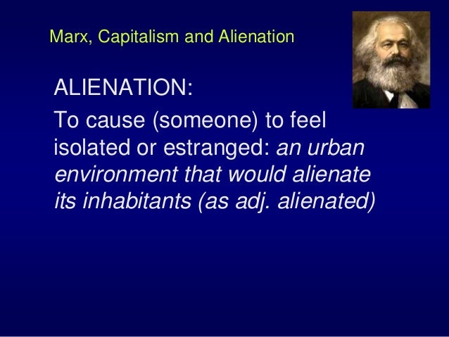 Alienation and social classes