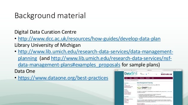 Introduction To Data Management Planning At Alien Challenge Cost Work Nsf Data Management Plan Template