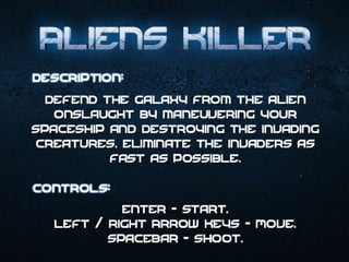 Aliens killer