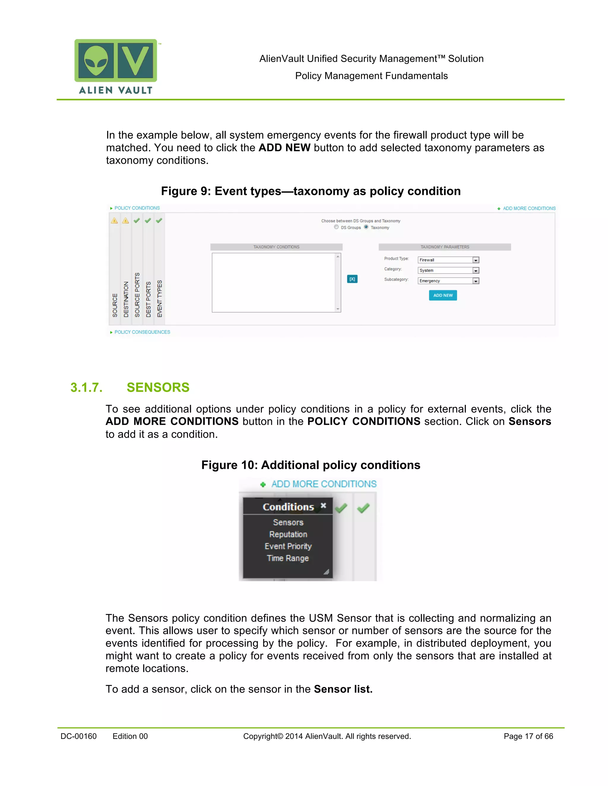 Alien vault _policymanagement | PDF