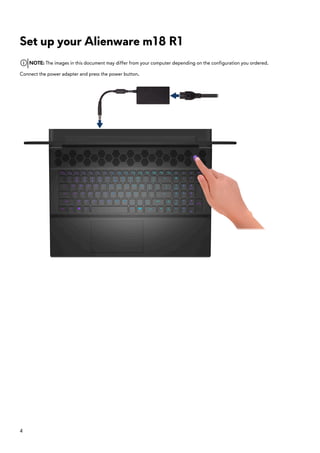 Laptop Gaming Dell AlienWare M18 R1 2023 | PDF
