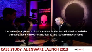 Dell Alienware - 2013 Laptop Portfolio Launch Case Study | PPTX