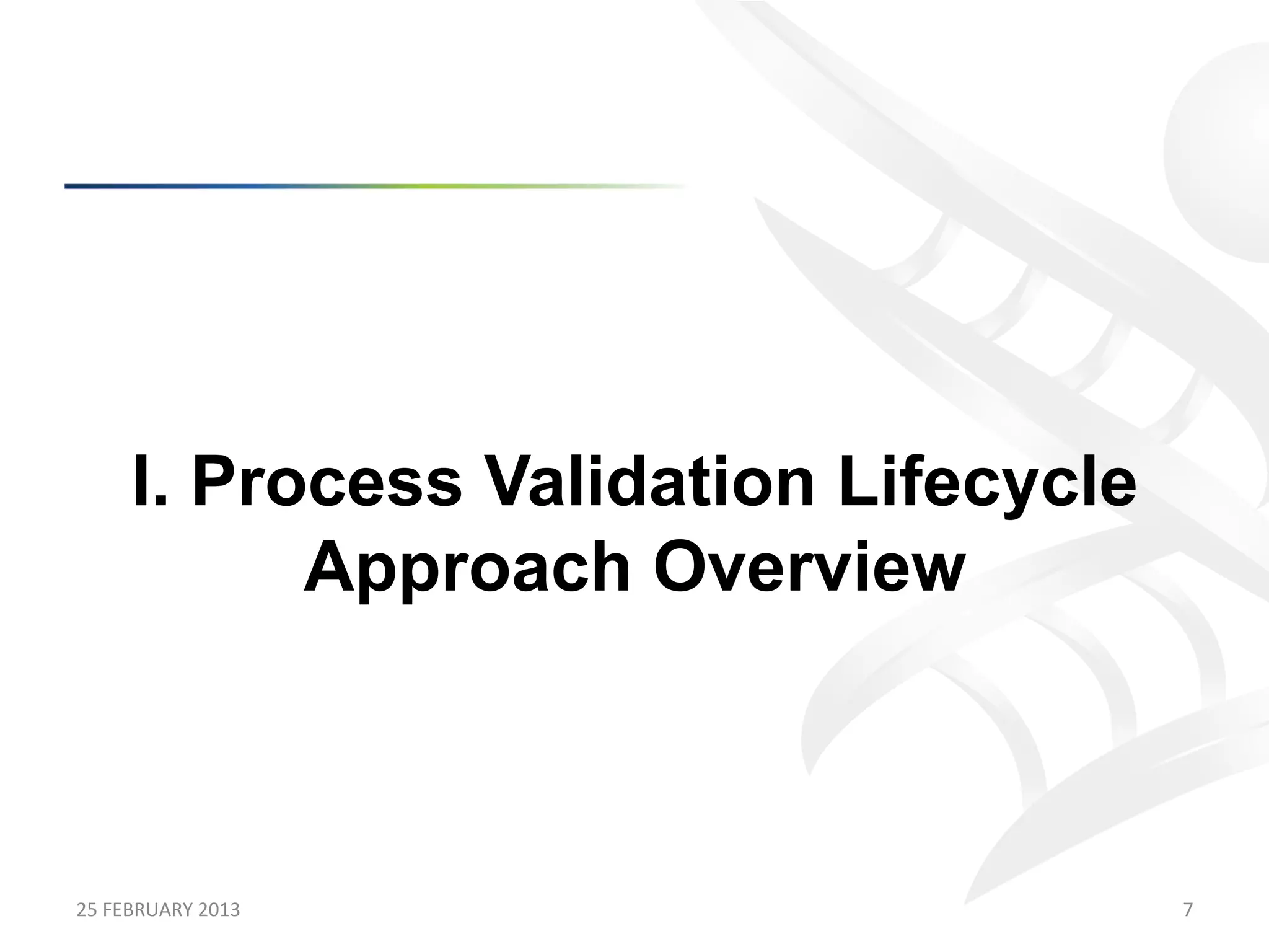 A Lifecycle Approach to Process Validation | PDF