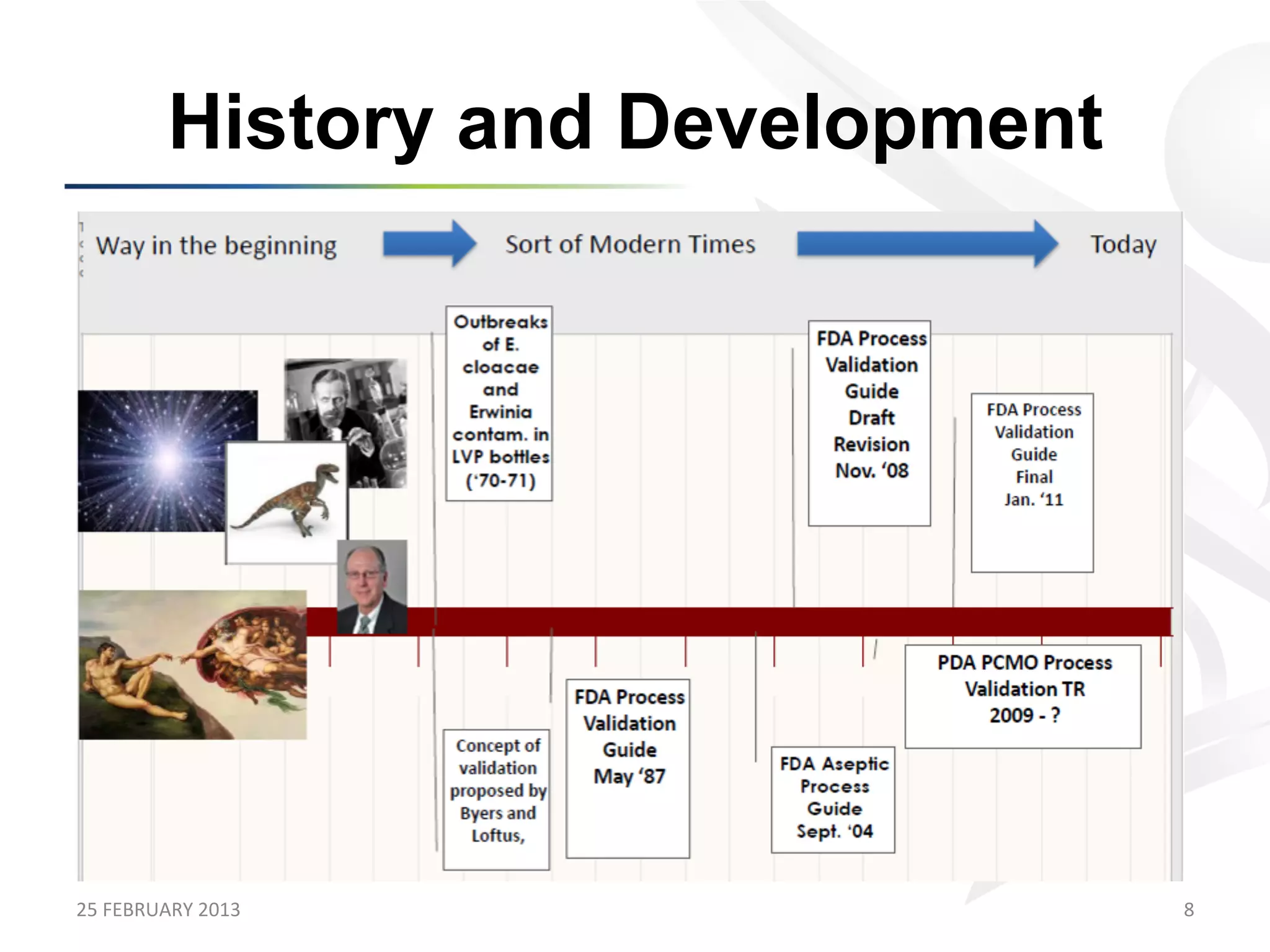 History and Development




25	
  FEBRUARY	
  2013	
                8	
  
 
