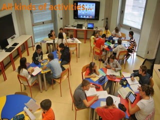 All kinds of activities…
 