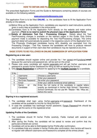 3327 Form.pdf Aligarh Muslim University (AMU) Guide 2019 - 20.Pdf
