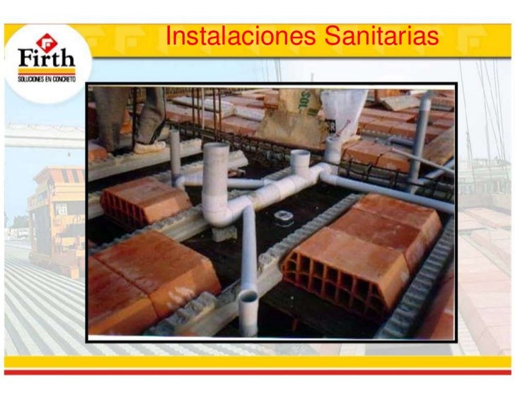 Instalaciones Sanitarias En Vigueta Y Bovedilla
