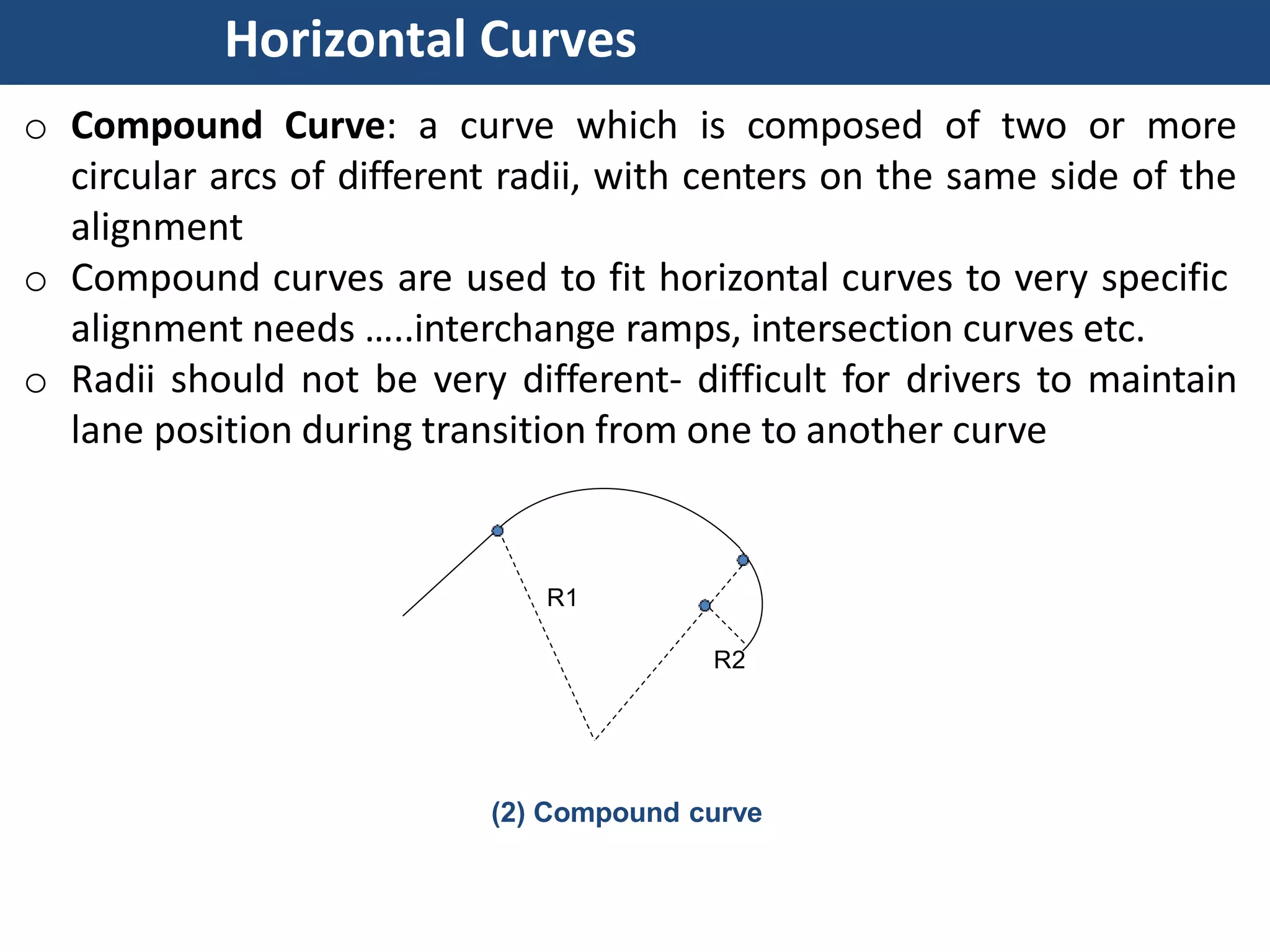 Alighnment & horizontal alignment of highway (transportation ...