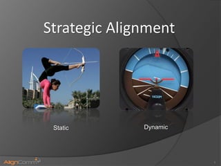 Strategic Alignment




 Static       Dynamic




                        1
 