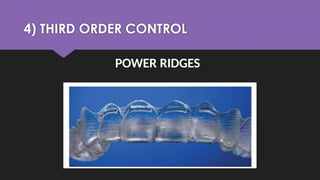 Power Ridge Unvisalign Aligner biomech-1.pptx biomechanics, orthodontics | PPTX