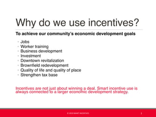 Aligning incentives with equitable economic development | PDF