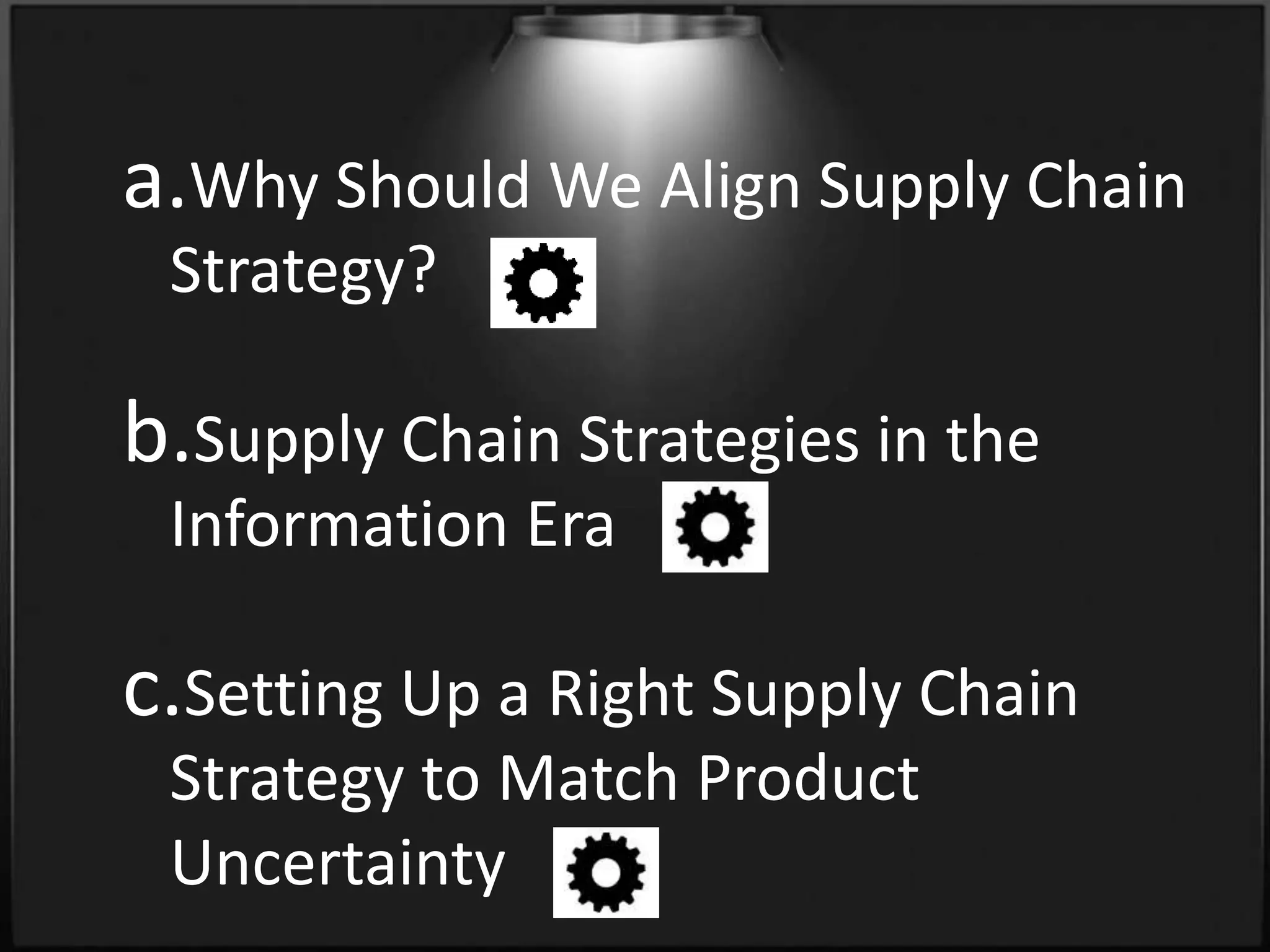 Aligning supply chain strategies with product uncertainty cmr spring