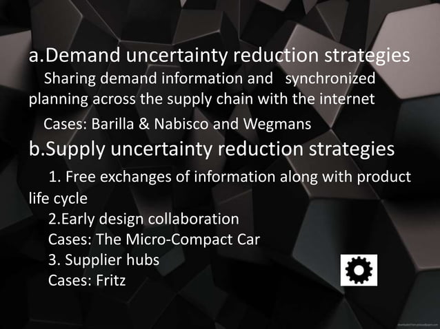 Aligning supply chain strategies with product uncertainty cmr spring
