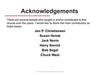 Based on sections of
The Manager’s Guide to Distribution Channels
© Linda Gorchels, BrainSnacksCafe.com
Authors:
Linda Gorchels
Ed Marien
Chuck West
 