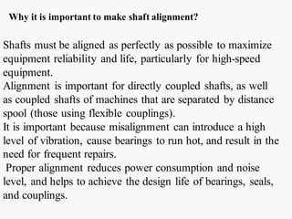 Comprehensive Guide to Shaft Alignment Techniques and Procedures | PDF