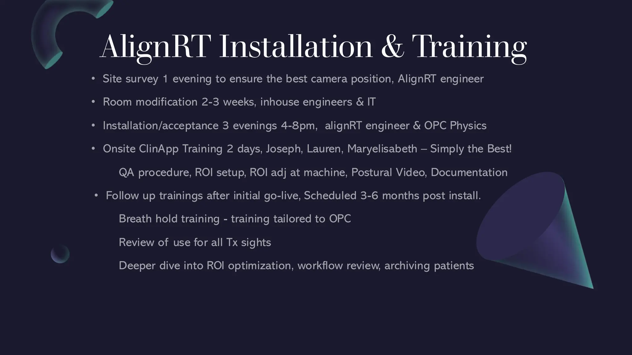 AlignRT Benefits for Protons – Our Experience | PDF