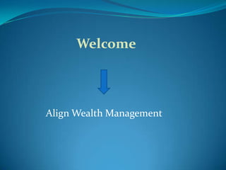 Welcome

Align Wealth Management

 